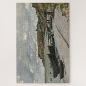 Sainte-Adresse van Monet - Boats Zee Cloudy Sky Legpuzzel (Verticaal)