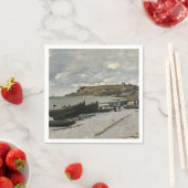 Sainte-Adresse van Monet - Boats Zee Cloudy Sky Servet (Insitu)