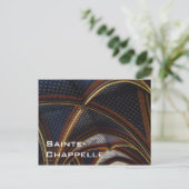 Sainte-Chapelle Ceiling Briefkaart (Staand voorkant)