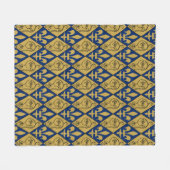 Sainte-Chapelle Fleur de Lys Fleece Throw (Voorkant (Horizontaal))