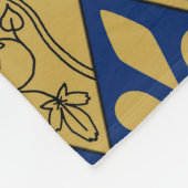 Sainte-Chapelle Fleur de Lys Fleece Throw (Hoek)