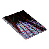 Sainte-Chapelle gekleurd glas in Parijs Foto Notitieboek (Rechterzijde)