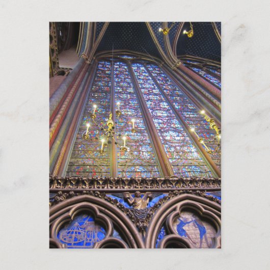 Sainte-Chapelle - Parijs Briefkaart (Voorkant)