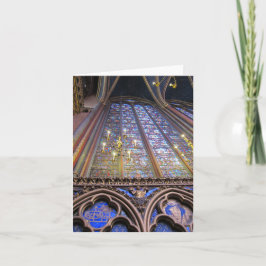 Sainte-Chapelle - Parijs Feestdagen Kaart