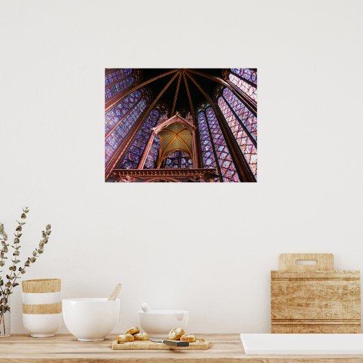 Sainte Chapelle Poster (Keuken)