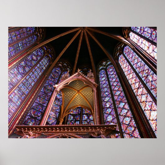 Sainte Chapelle Poster (Voorkant)