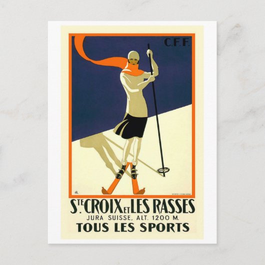 Sainte Croix Les Rassen Briefkaart (Voorkant)