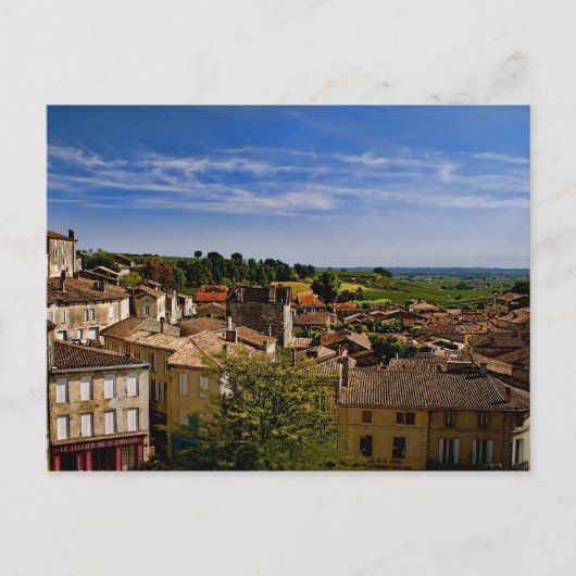 Sainte Emilion Briefkaart (Voorkant)