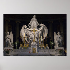 Sainte-Marie-Madeleine Angel Engel Parijs Poster