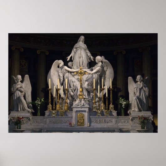 Sainte-Marie-Madeleine Angel Engel Parijs Poster (Voorkant)