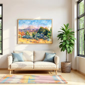 Sainte-Victoire-berg Poster