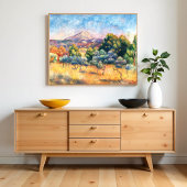 Sainte-Victoire-berg Poster