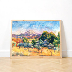 Sainte-Victoire-berg Poster