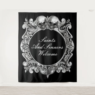 Saints And Sinners Halloween-feest Fotobehang Wandkleed
