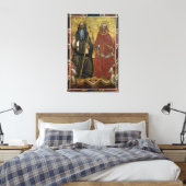 Saints Anthony Abbot en Eligius - Schildproces Canvas Afdruk (Insitu (Slaapkamer))