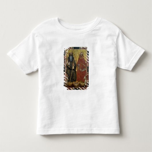 Saints Anthony Abbot en Eligius - Schildproces Kinder Shirts (Voorkant)