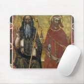 Saints Anthony Abbot en Eligius - Schildproces Muismat (Met muis)
