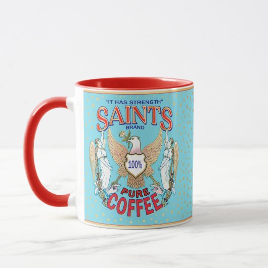 Saints Fabled Coffee Label Mok · Keramisch 11 oz. (Links)