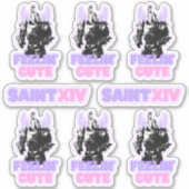 Saint's Feelin' Leuke Sticker Blad (Voorkant)