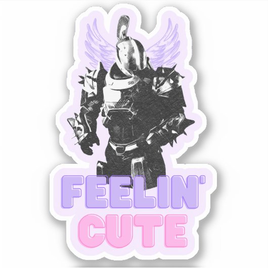 Saint's Feeling Schattige Single Sticker (Voorkant)