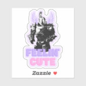 Saint's Feeling Schattige Single Sticker (Vel)