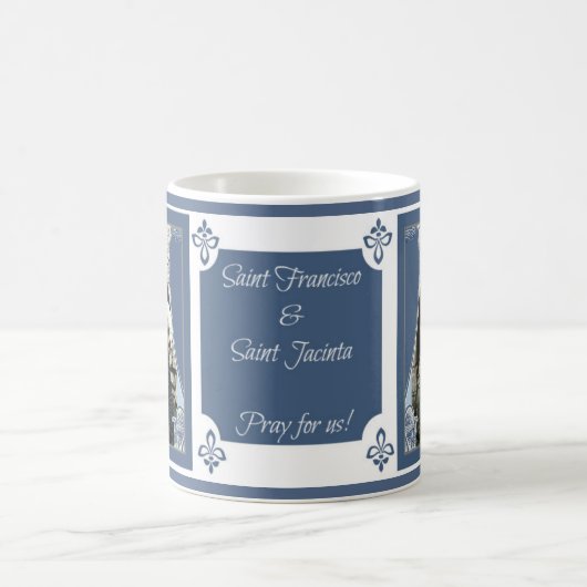Saints Francisco & Jacinta Marto Canonization Koffiemok (Center)