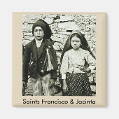 Saints Francisco & Jacinta of Fatima Magneet (Voorkant)