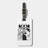 Saints Perpetua and Felicity bagagelabel (Voorkant verticaal)