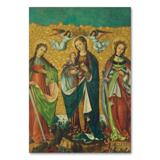 Saints Perpetua en Felicity Kaart (Voorkant)