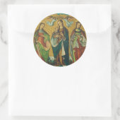 Saints Perpetua en Felicity Ronde Sticker (Tas)