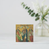 Saints Perpetua en Felicity Vierkante Visitekaartje (Staand voorkant)