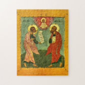 Saints Peter and Paul Orthodox Christian Icon Legpuzzel (Verticaal)