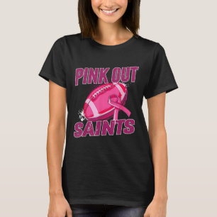 Saints Pink Out-Football pakt borstkanker aan T-shirt