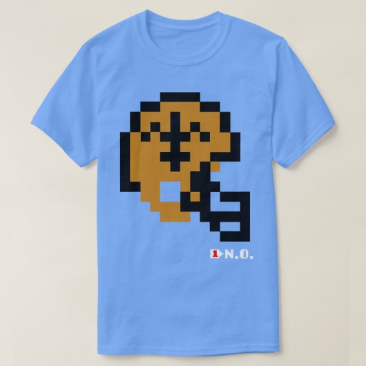 Saints Tecmo Bowl Helm T-shirt (Design voorkant)