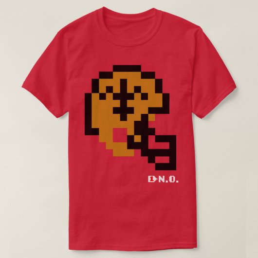 Saints Tecmo Bowl Helmet T-shirt (Design voorkant)