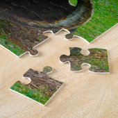 Saipan Mariana eilanden.Kerstgroeten Legpuzzel (Zijkant)