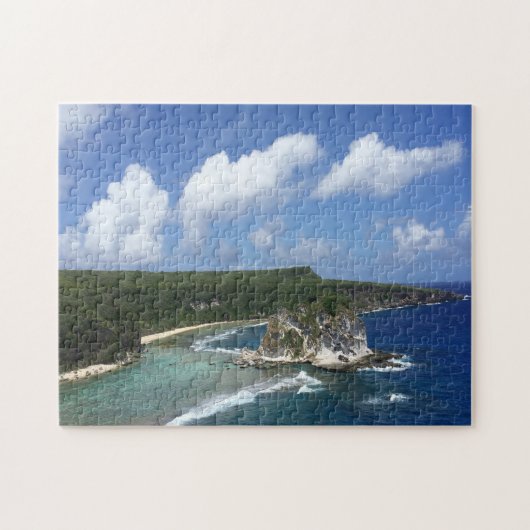 Saipan Mariana eilanden. Legpuzzel (Horizontaal)