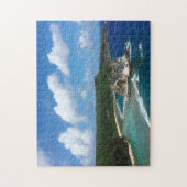 Saipan Mariana eilanden. Legpuzzel (Verticaal)