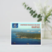 Saipan - Noordelijke Marianen - Briefkaart (Staand voorkant)