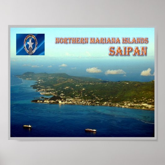 Saipan - Noordelijke Marianen - Poster (Voorkant)