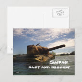 Saipan Past en Cadeau Briefkaart (Voorkant / Achterkant)