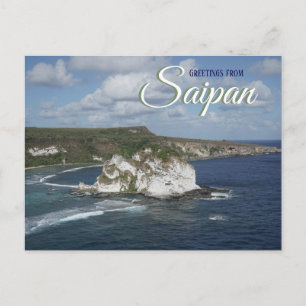 Saipan Reis Schitterend Foto Briefkaart
