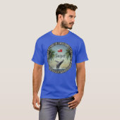 Saipe Tonga Eua walvis off grid Pacifisch eiland T-shirt (Voorkant volledig)