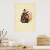 Sairy Gamp door Kyd uit Martin Chuzzlewit Poster (Keuken)