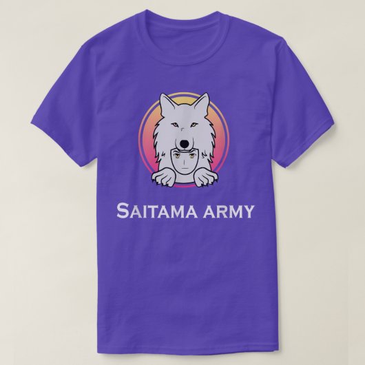 Saitama Inu Coin Crypto Token Cryptocurrency Saita T-shirt (Design voorkant)