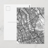 Saitama Japan Stadkaart Briefkaart (Voorkant / Achterkant)