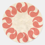 SAITAMA RONDE STICKER (Voorkant)