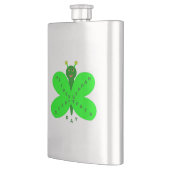 Saitn Patrick's Day Butterfly Flasks Heupfles (Links)