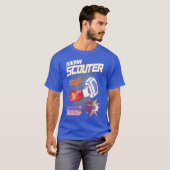 Saiyan Scouter grappig T-shirt (Voorkant volledig)