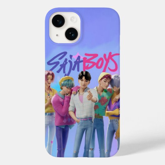 Saja jongens Case-Mate iPhone case (Achterkant)
